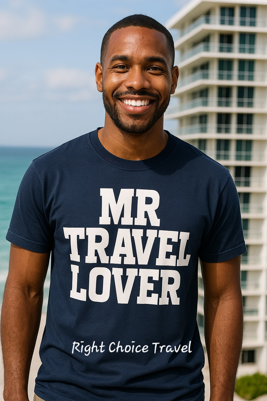 Mr Travel Lover short sleeve tee