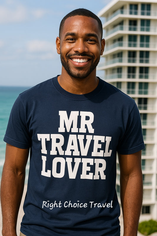Mr Travel Lover short sleeve tee